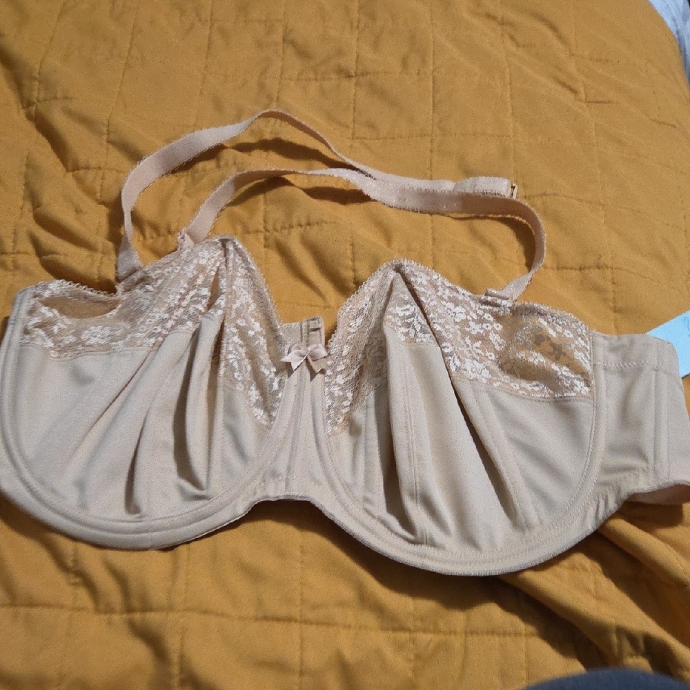 Goddess Beige Lace Bra